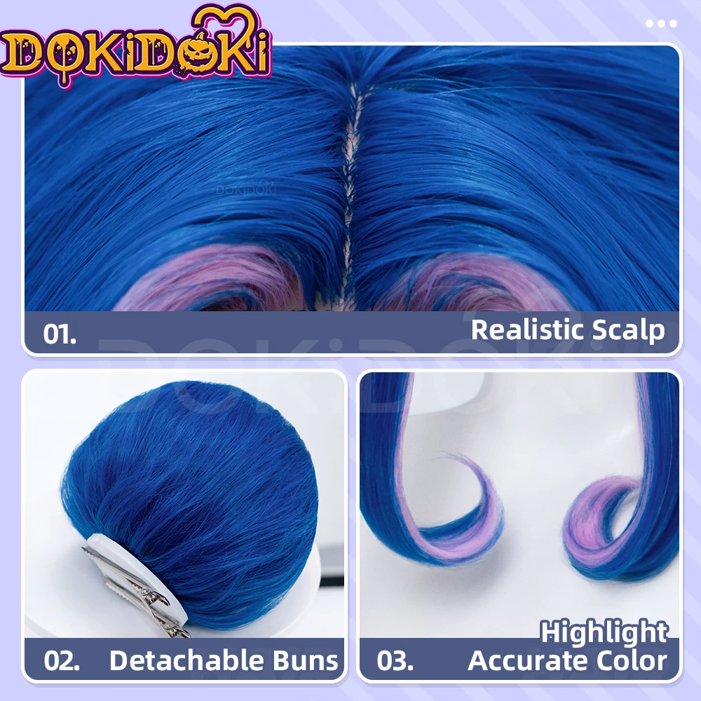IN STOCK Guinevere Olivia Wig  - Anime Cosplay Blue Hair 评论和价格