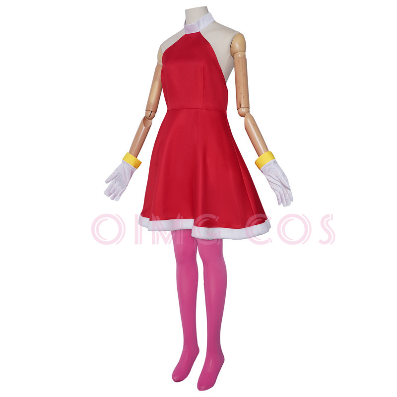 Amy Rose Cosplay Costume Adult - Anime Cosplay Ladies 评论和价格