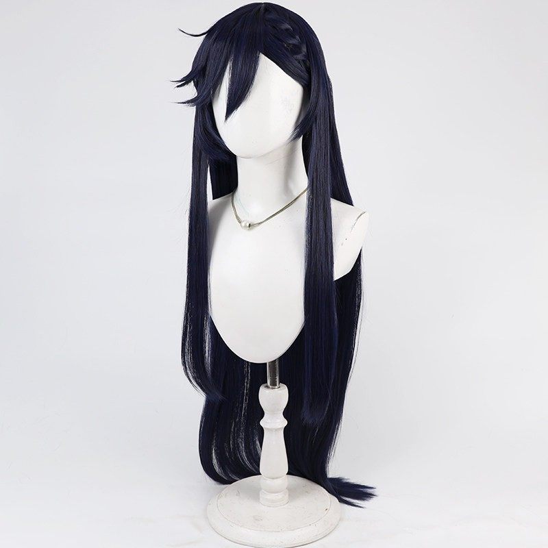 Brunhilde Cosplay Wig Record o - Anime Cosplay Blue Hair 评论和价格