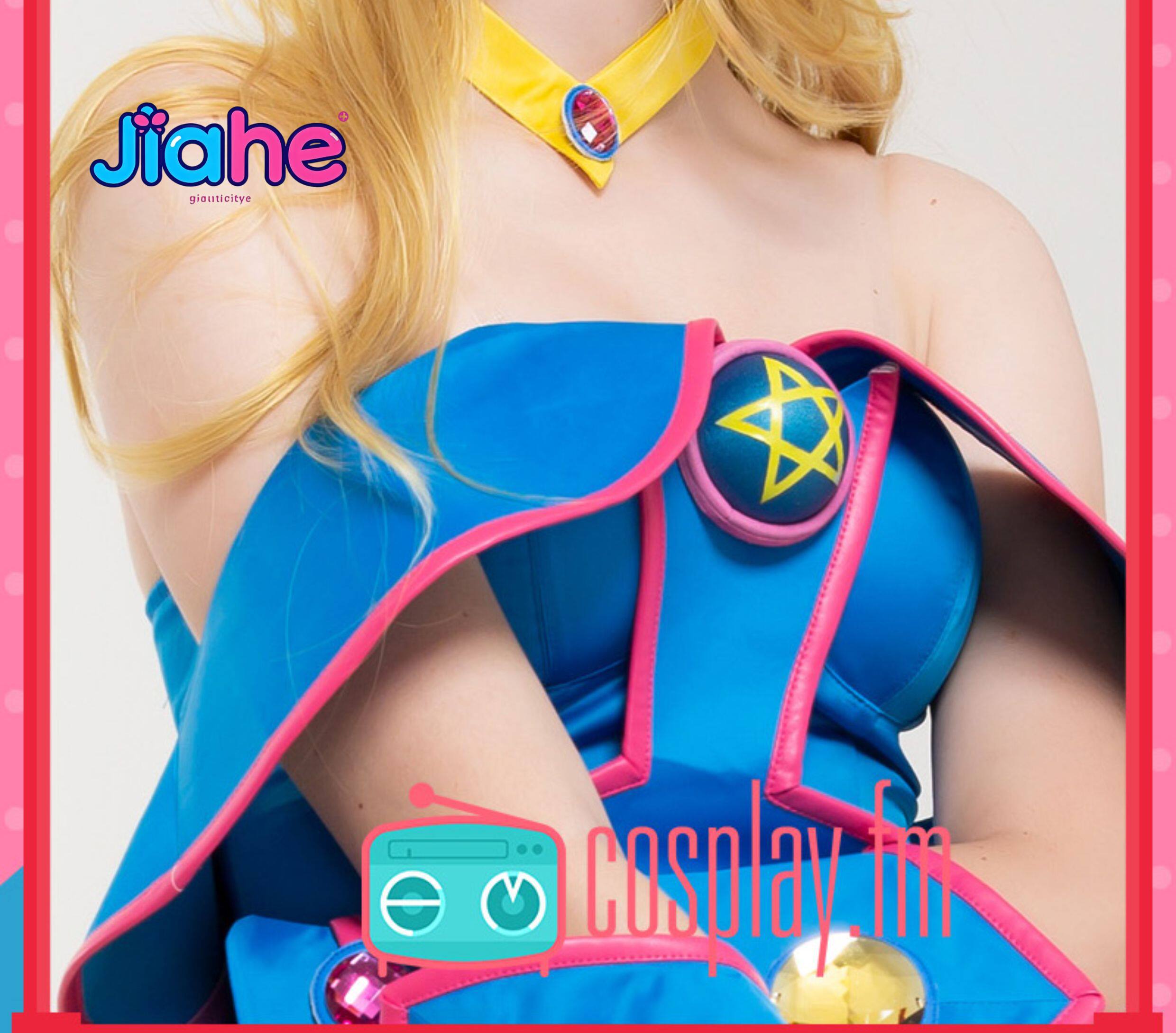 Dark Magician Girl Anime Yu-Gi - Anime Cosplay Jumpsuit 评论和价格