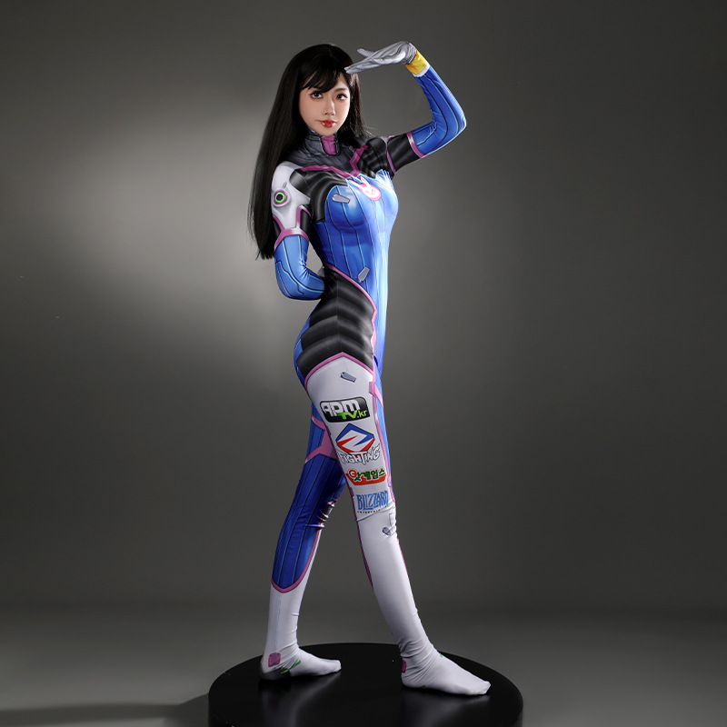 Women Dva Cosplay Complete Out - Anime Cosplay Jumpsuit 评论和价格
