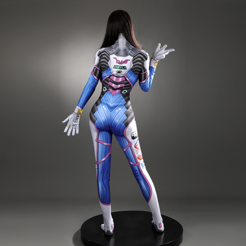 Women Dva Cosplay Complete Out - Anime Cosplay Jumpsuit 评论和价格