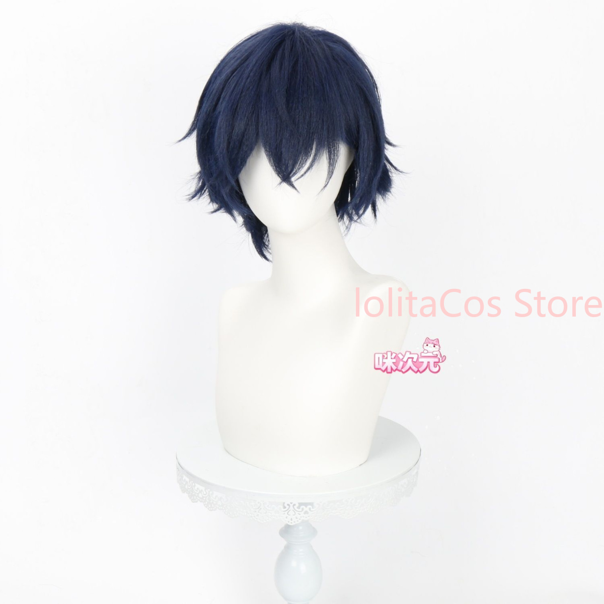 Genshin Impact Valeriy Cosplay - Anime Cosplay Blue Hair 评论和价格