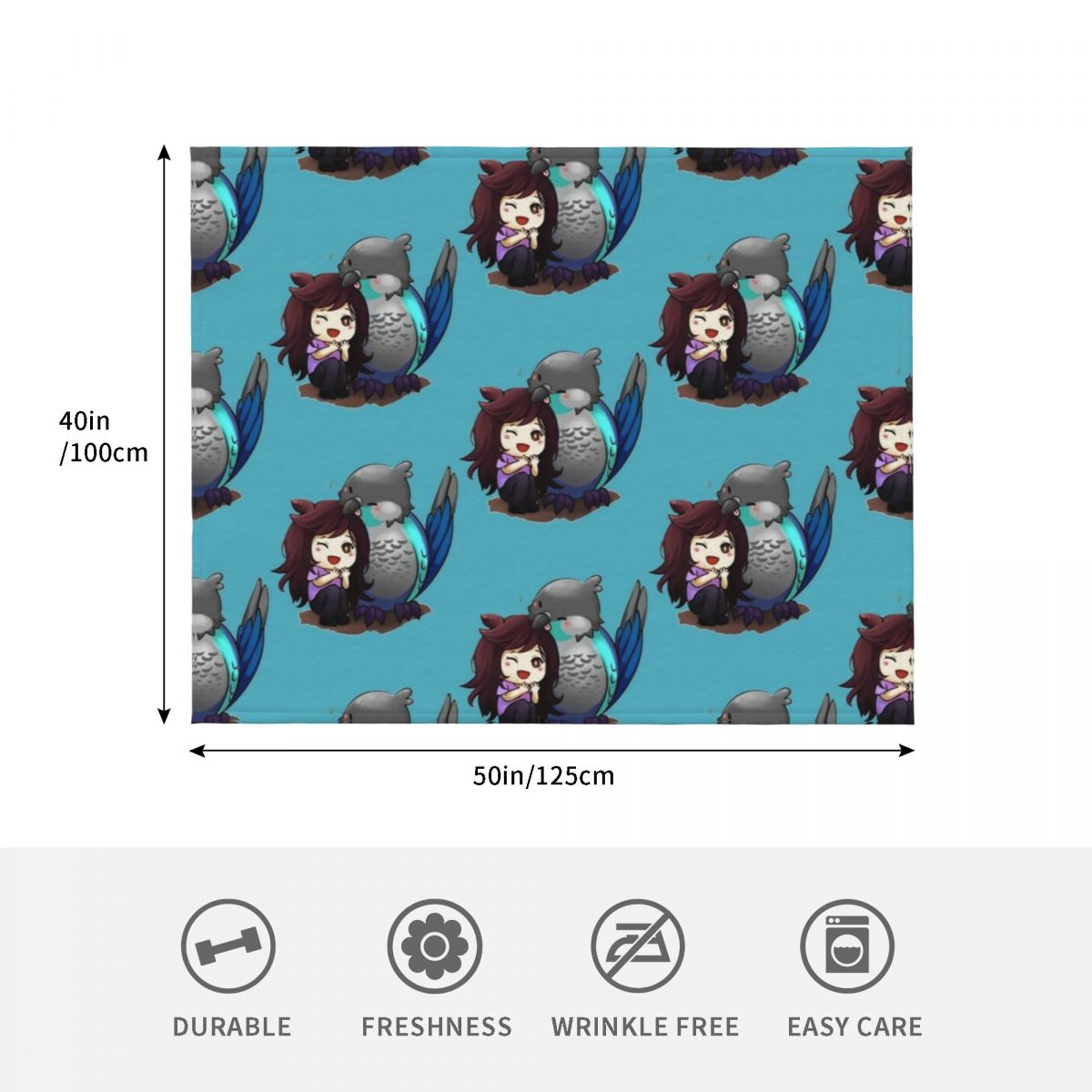 Love Bird Throw Blanket cospla - Anime Cosplay Idea 评论和价格